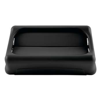 Rubbermaid Slim Jim Swing Lid 2673-60, Black